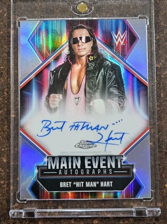 Topps 2026 Chrome WWE Bret Topps 2026 Chrome WWE Bret
