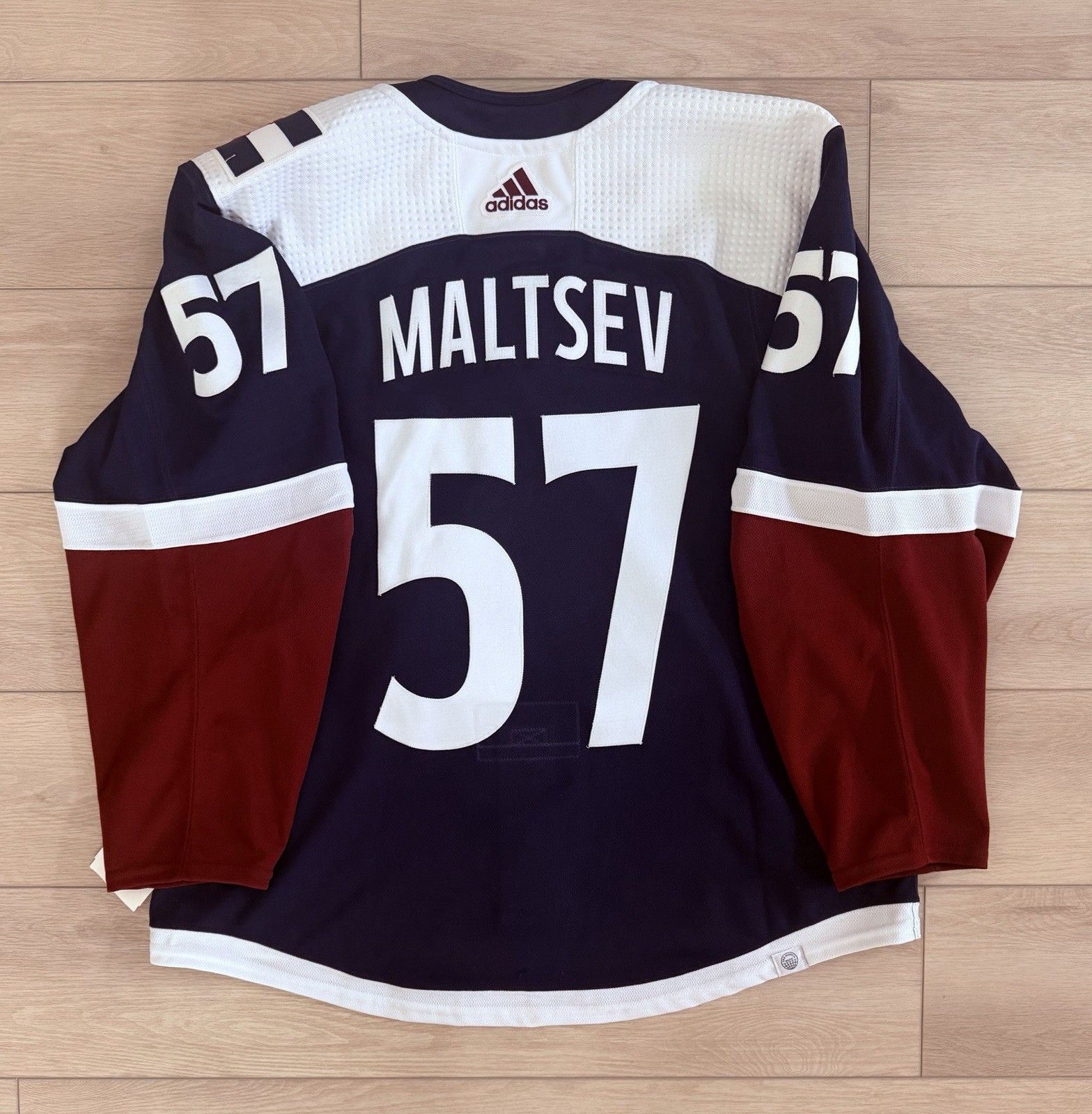 Colorado Avalanche adidas Authentic MiC Jersey Mikhail Maltsev Size 56 Colorado Avalanche adidas Authentic MiC Jersey Mikhail Maltsev Size 56