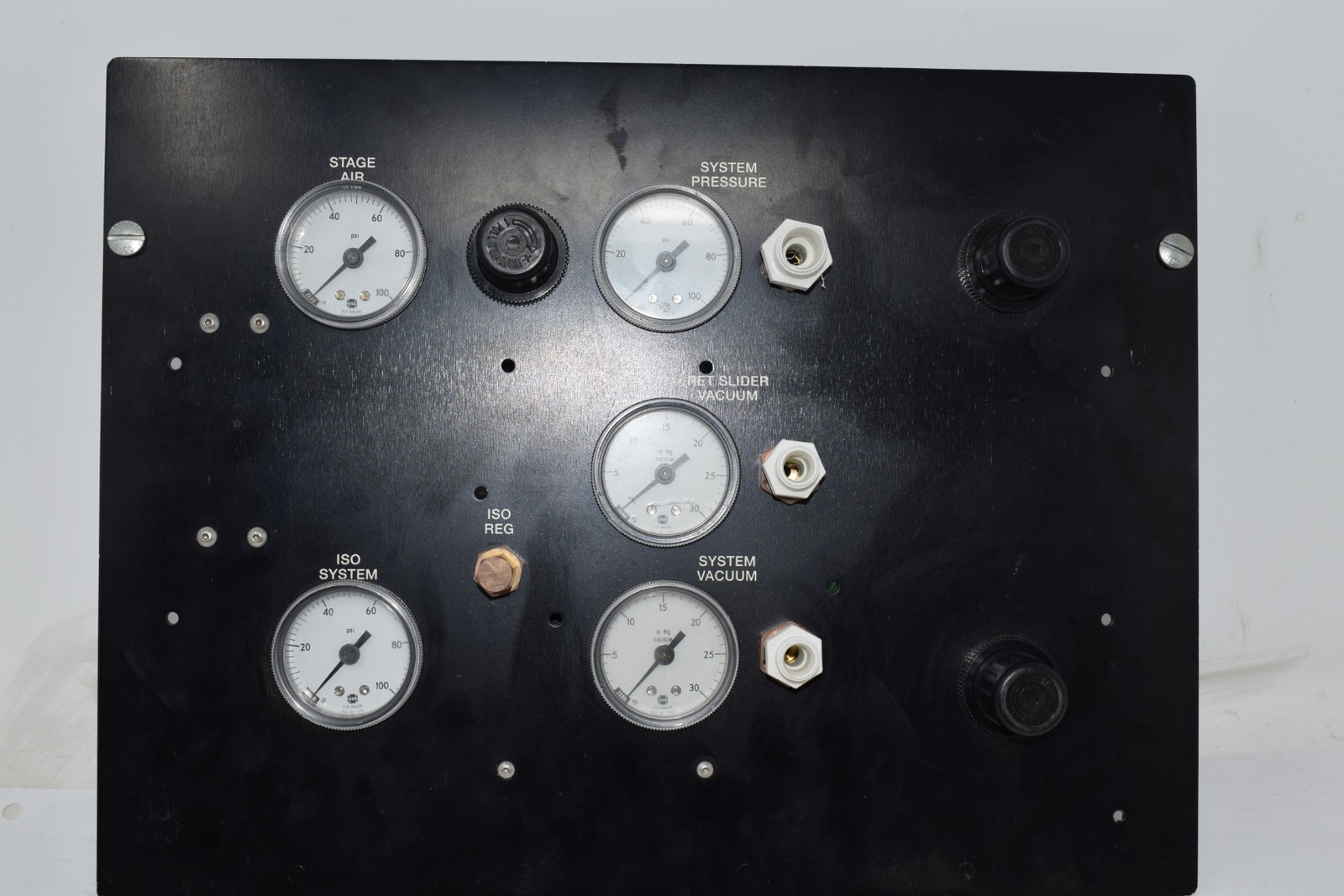 Ultratech Stepper 01-20-00976 System Pressure Regulator Vacuum Panel 