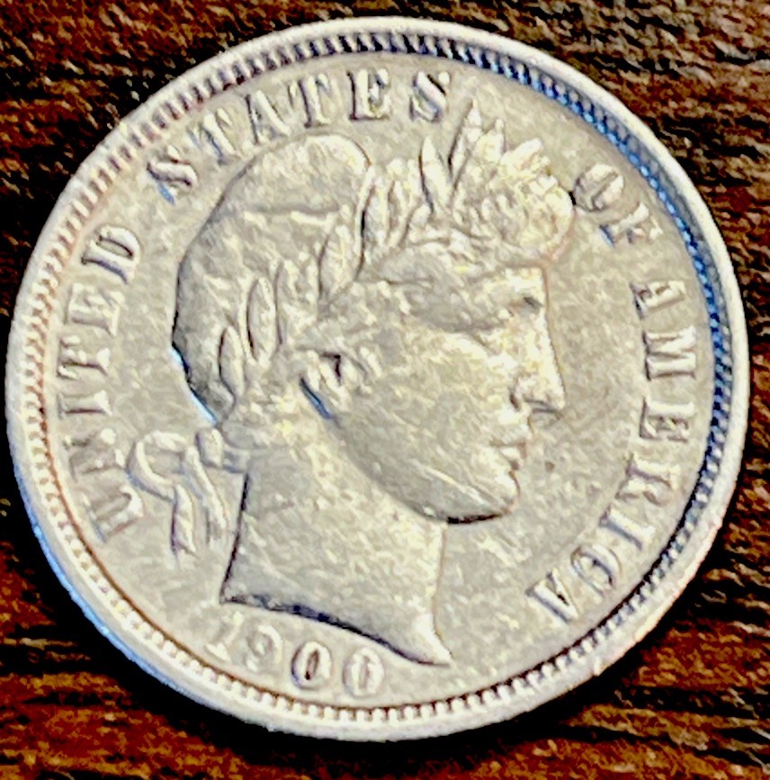 1900-O Full Date Barber Liberty Dime 1900-O Full Date Barber Liberty Dime
