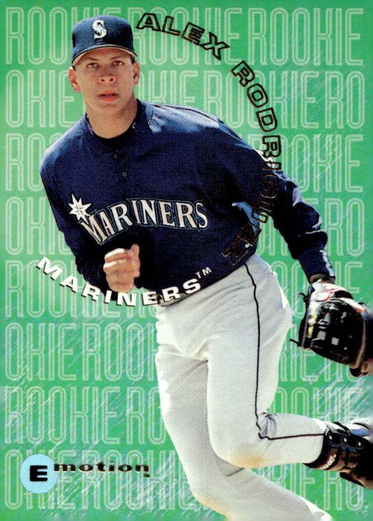 1995 SkyBox E-Motion #10 Alex Rodriguez Rookies