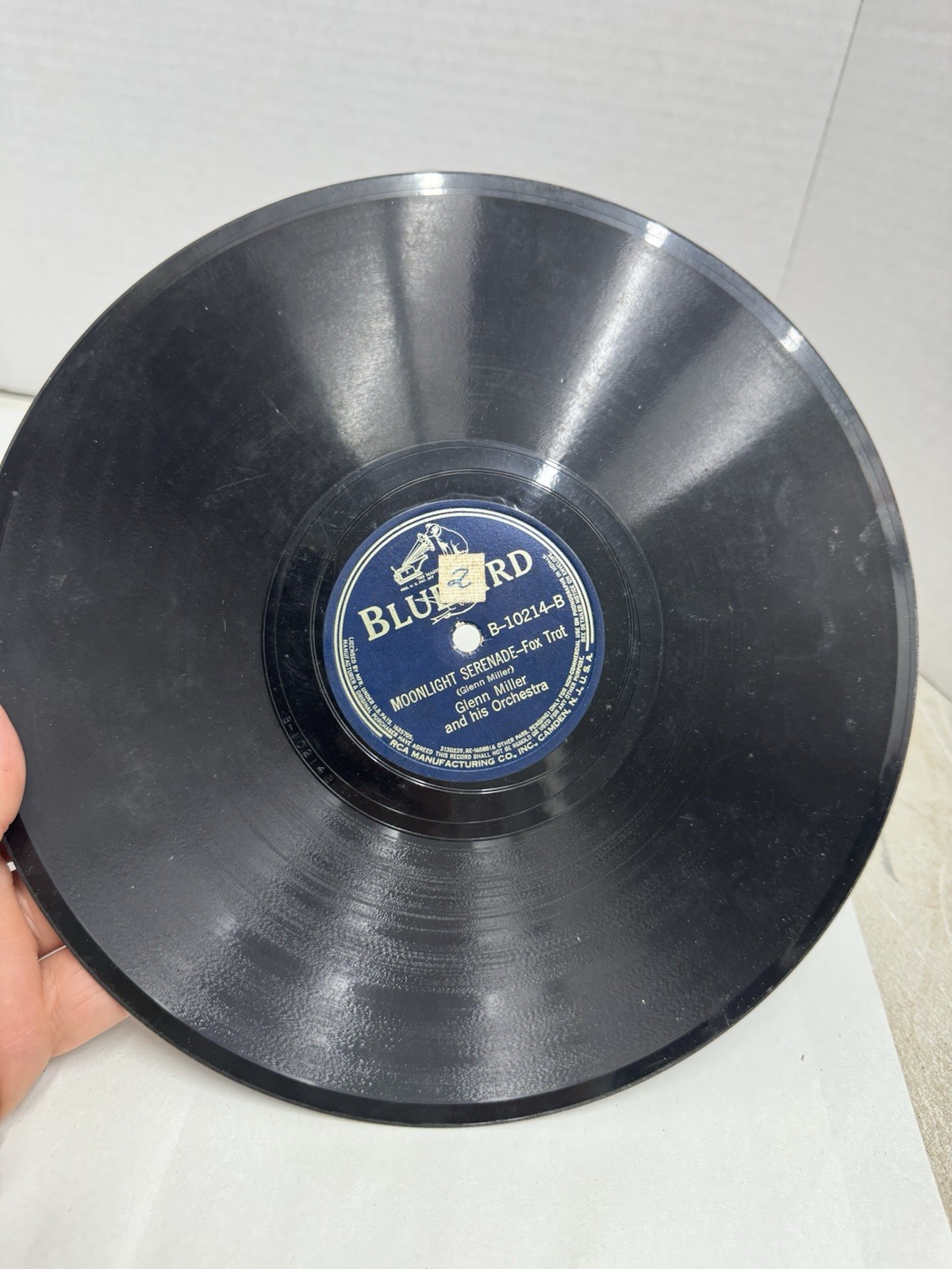 Glenn Miller - Sunrise Serenade / Moonlight Serenade 78RPM Bluebird B-10214