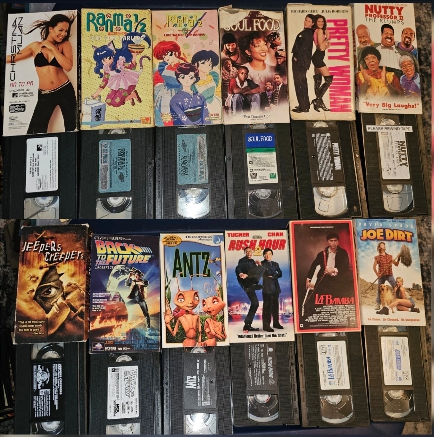 VHS (21ct) Mixed Lot Pokémon/DBZ/Bob Marley/Anime/Universal/Dreamworks/Columbia VHS (21ct) Mixed Lot Pokémon/DBZ/Bob Marley/Anime/Universal/Dreamworks/Columbia