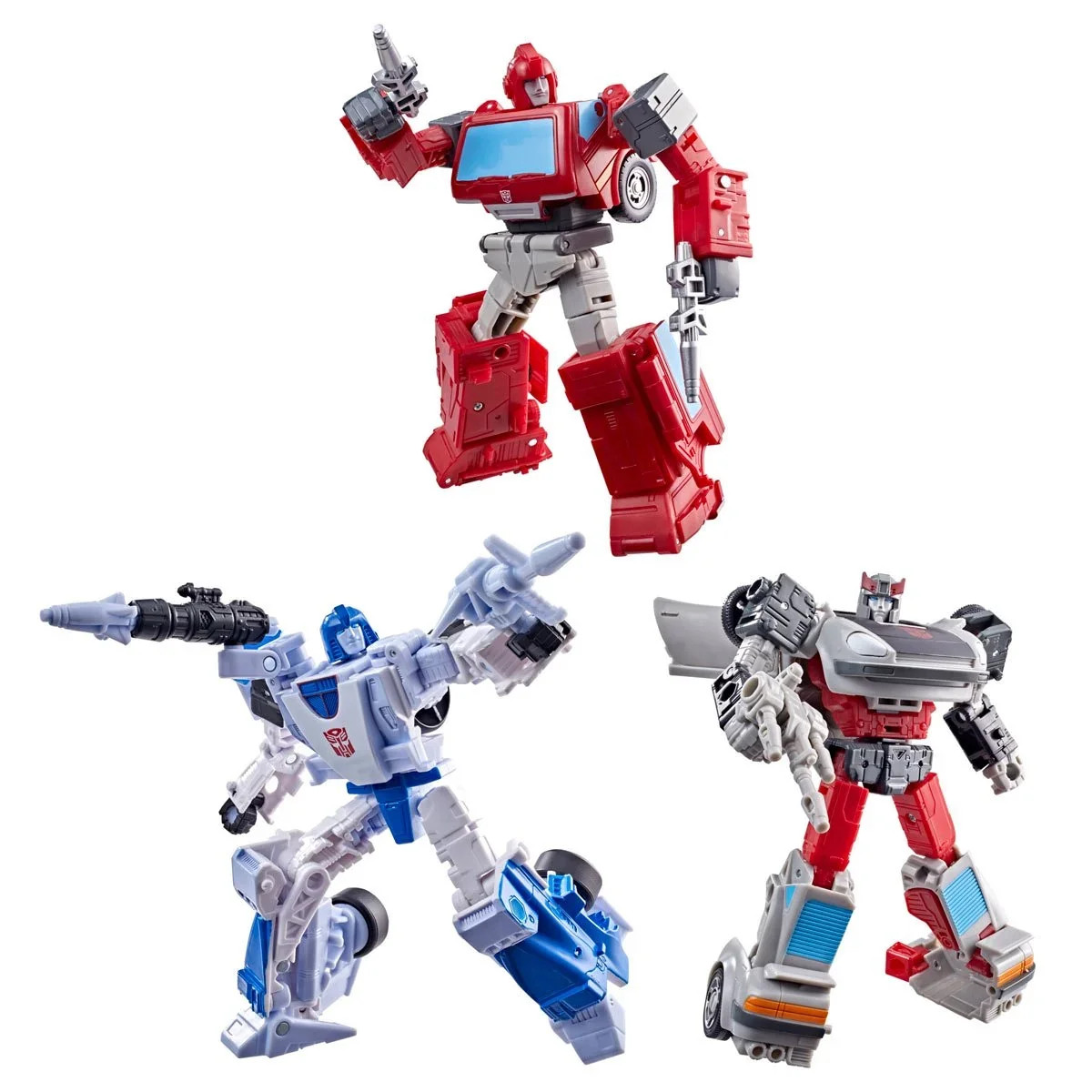 Transformers Age of the Primes Mirage, Ironhide, and Bluestreak Figure Set of 3
