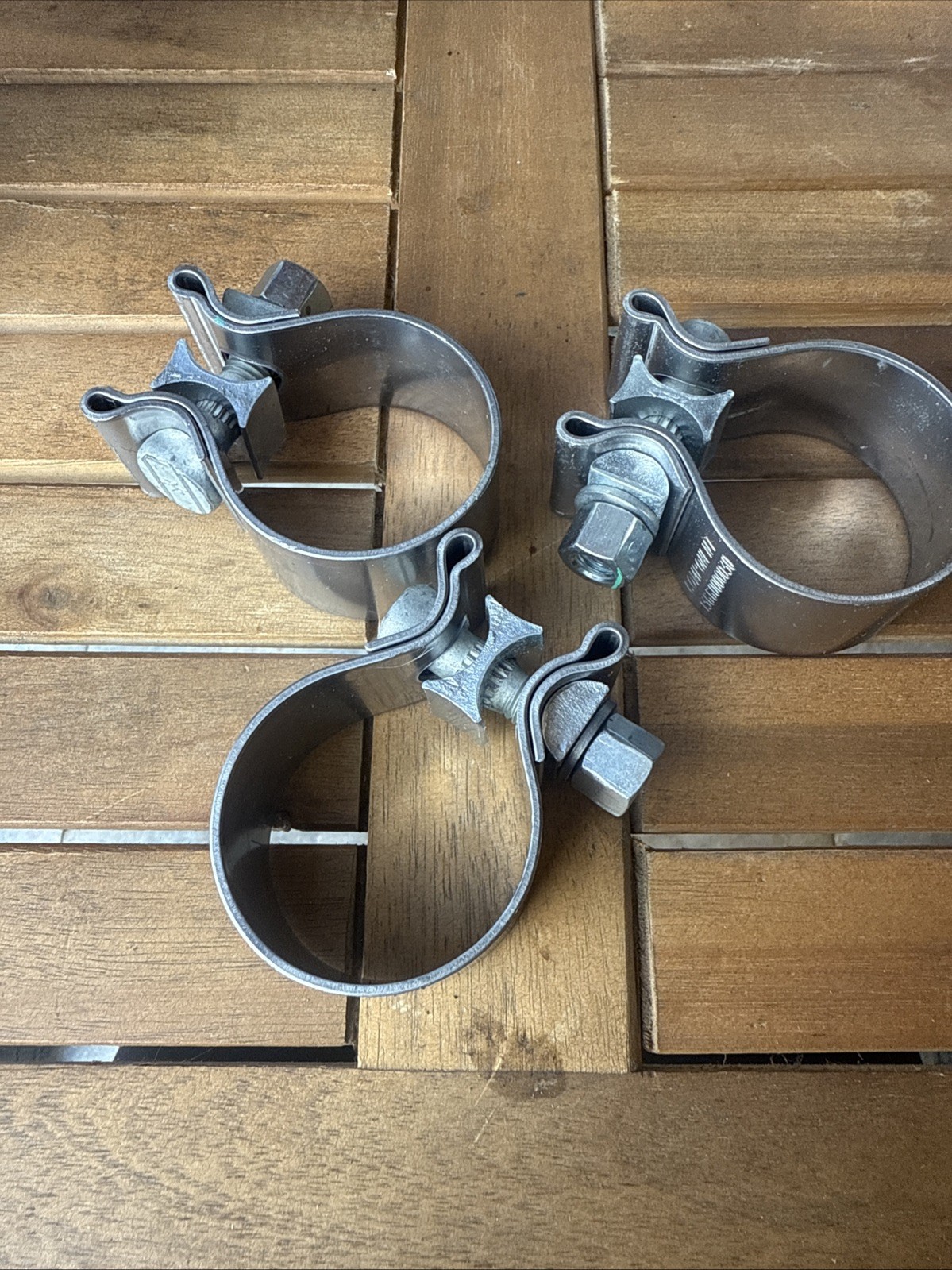 3PCS 1.75 inch Harley Davidson OEM AccuSeal Muffler Exhaust Clamp 13660000030 3PCS 1.75 inch Harley Davidson OEM AccuSeal Muffler Exhaust Clamp 13660000030