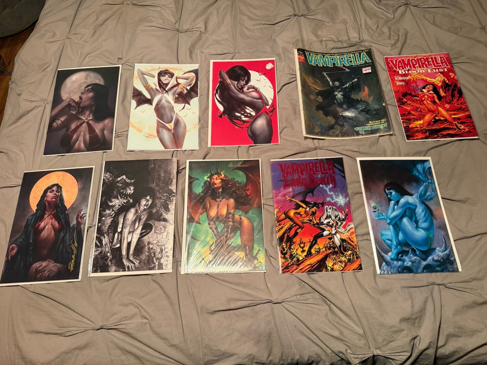 Vampirella Hellwitch Comic Lot Ivan Tao Lucio Parrillo X10 Read not lady death
