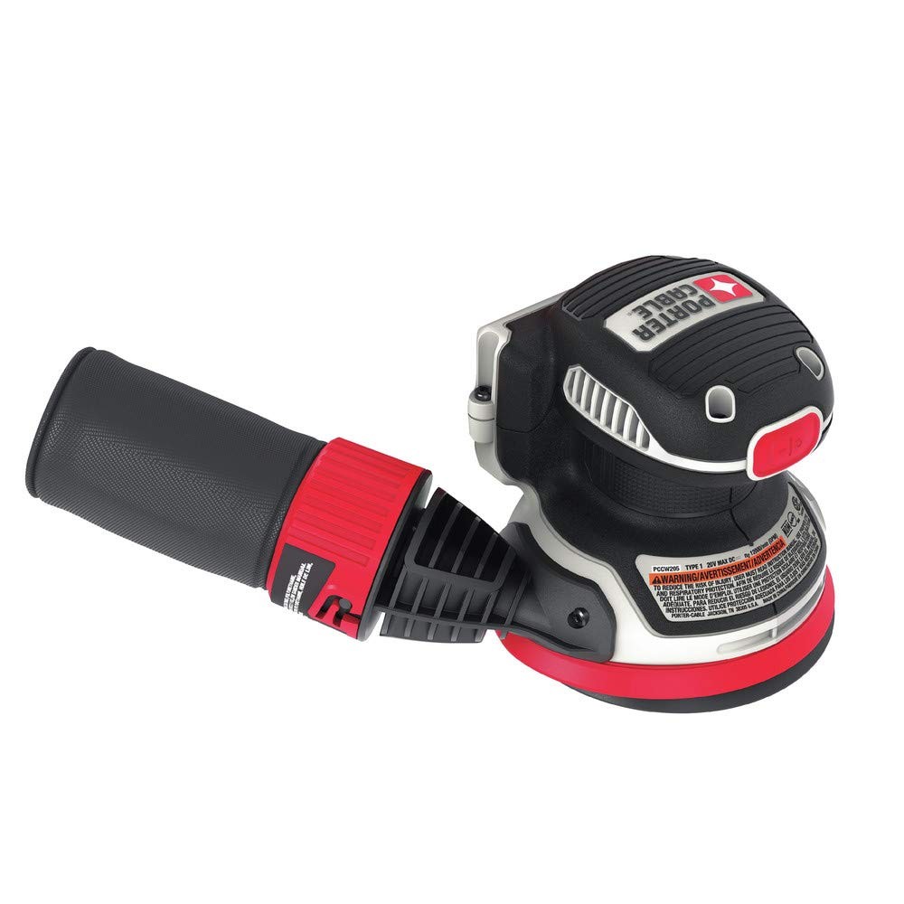 PORTER-CABLE 20V MAX* Cordless 5-Inch Random Orbital Sander, Tool Only (PCCW205B
