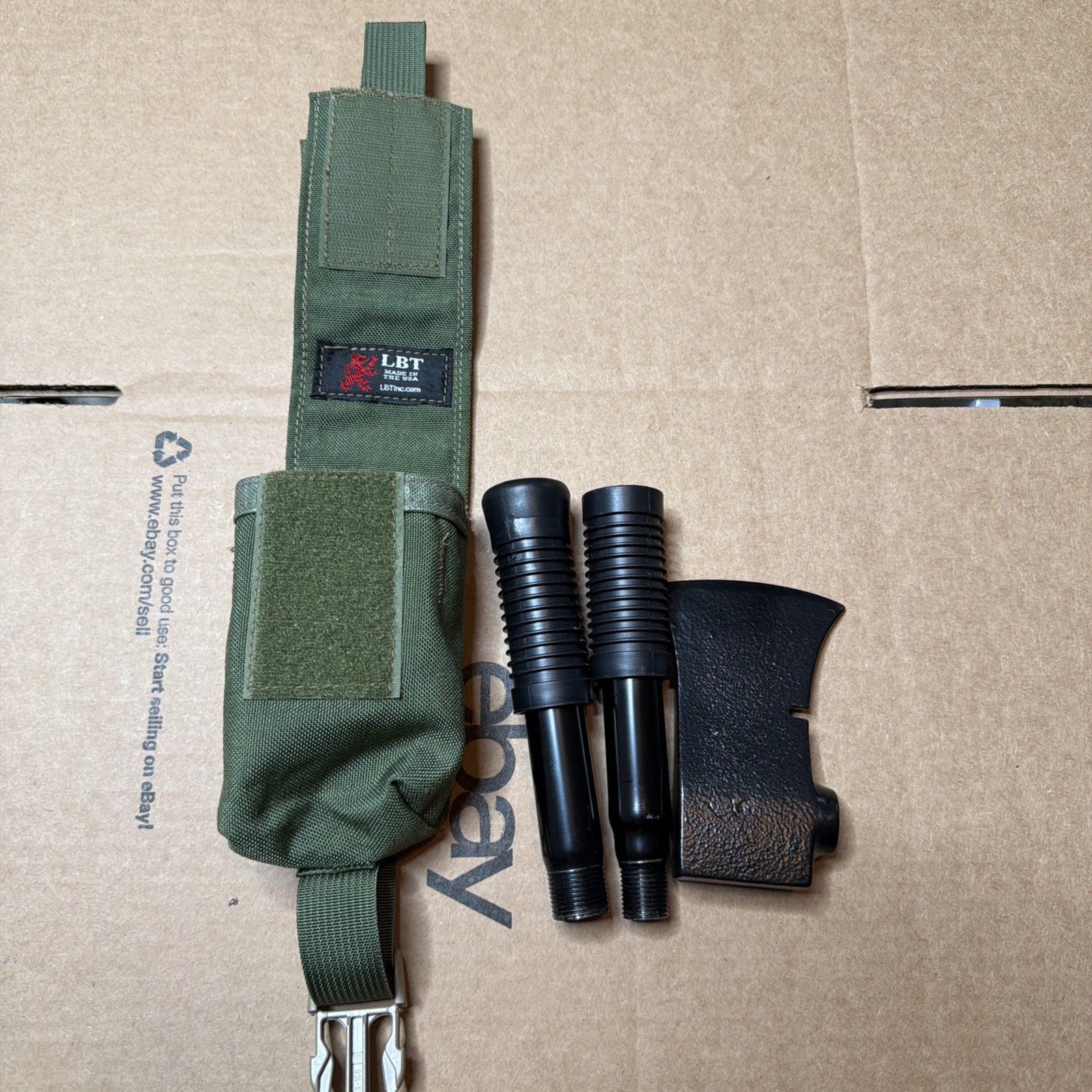 London Bridge Trading LBT Small Axe And Pouch Promotional Item New Rare London Bridge Trading LBT Small Axe And Pouch Promotional Item New Rare