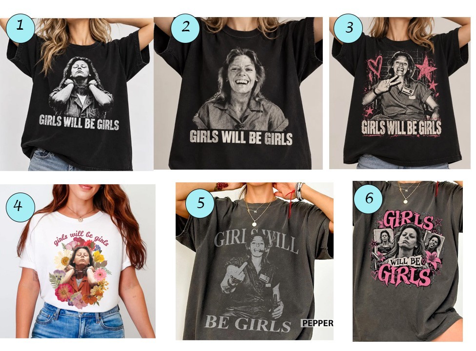 Girls Will Be Girls Aileen Wuornos Shirt, Vintage Graphic T-Shirt