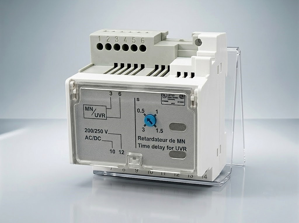 Schneider Electric 33682 UVR Time Delay Unit 200/250V AC/DC Breaker Accessory