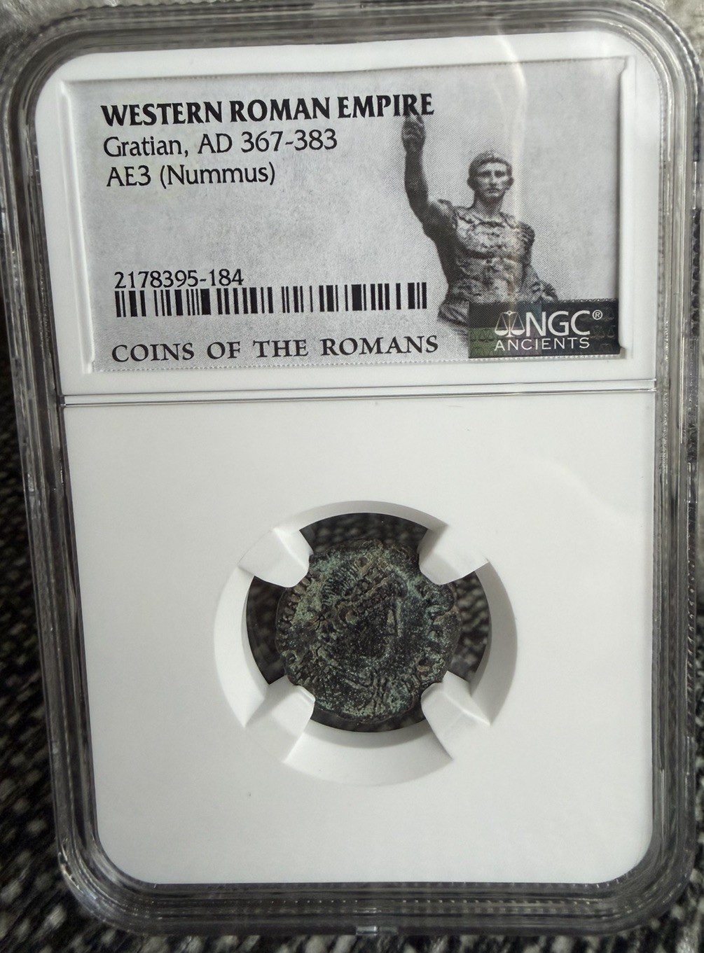 Western Roman Empire Gratian, AD 367-383 AE3 (Nummus)