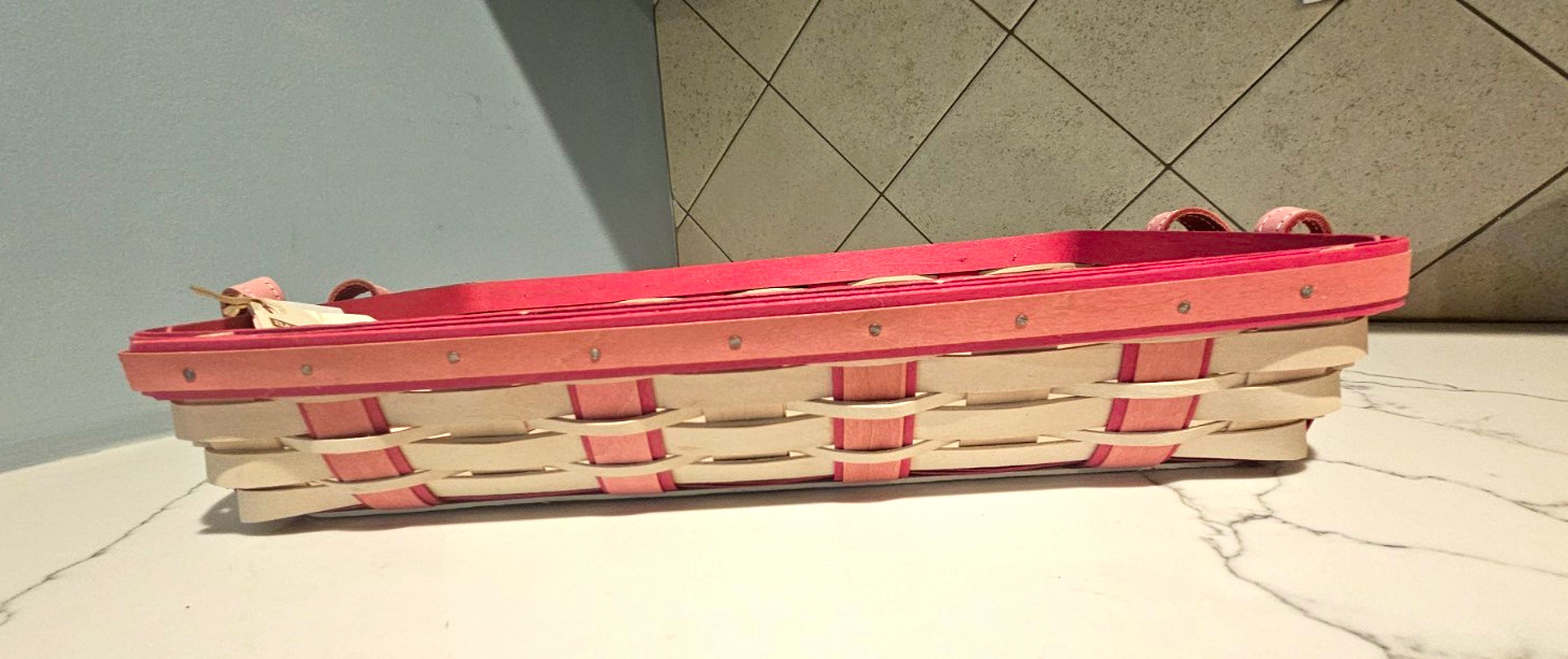 Longaberger Horizon of Hope Breast Cancer Basket Tray ** NEW* Longaberger Horizon of Hope Breast Cancer Basket Tray ** NEW*