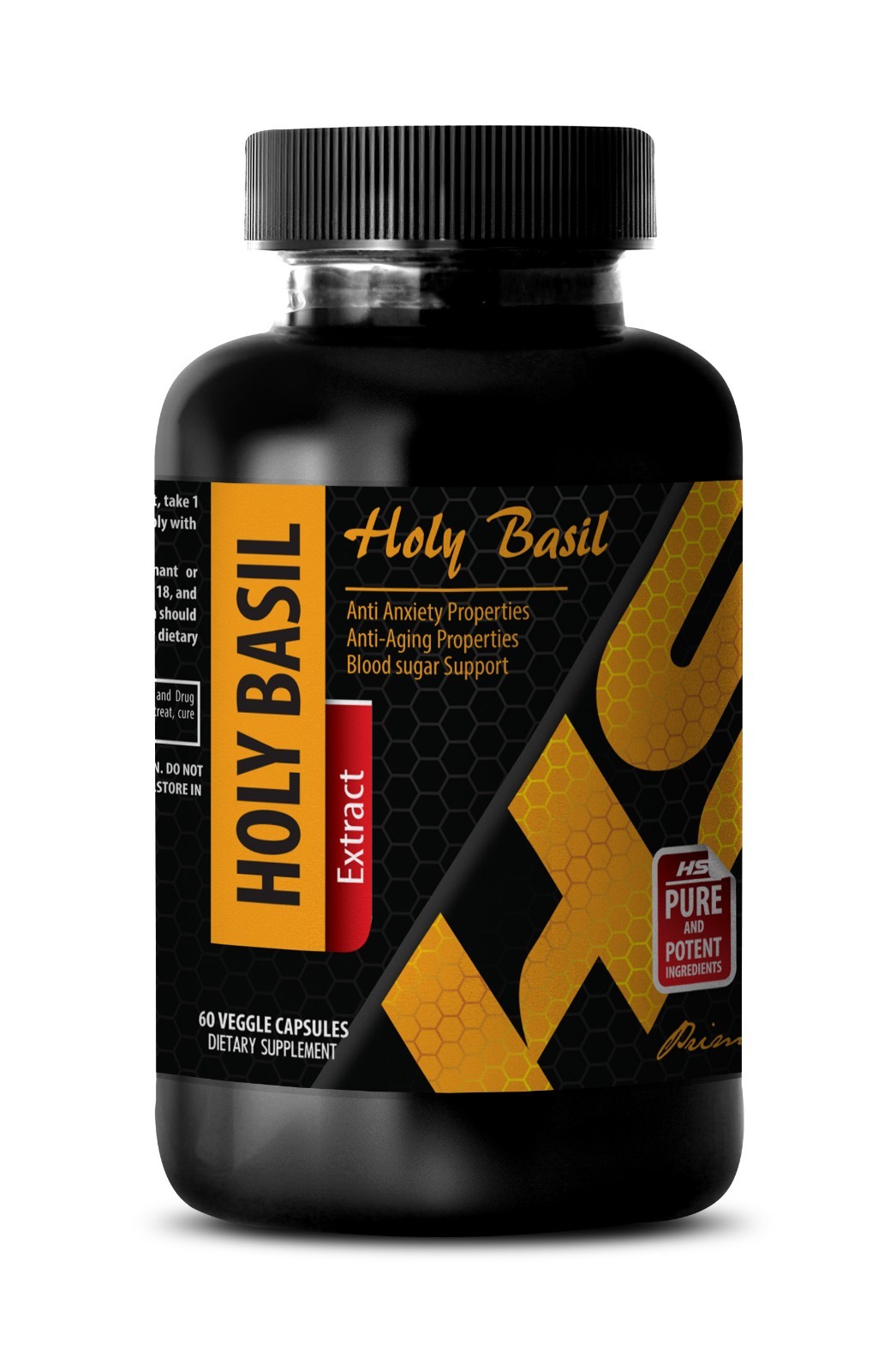 holy basil capsules - HOLY BASIL LEAF EXTRACT 745mg - kidney stone breaker 1 Bot