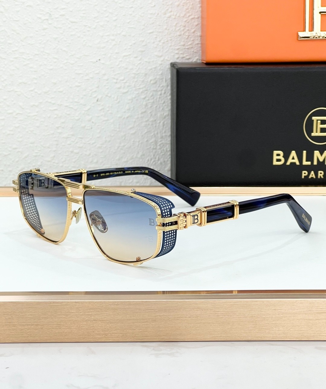 BALMAIN BPS-280 Sunglasses Unisex - Size 62□15-145