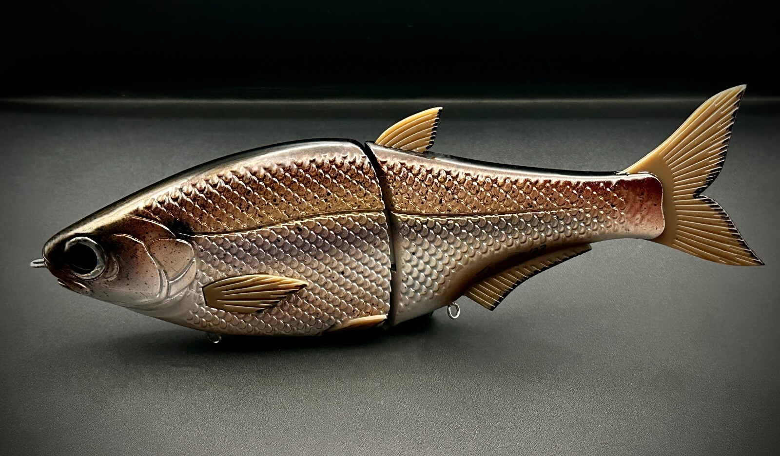 HINKLE SHAD CLONE PREMIUM CUSTOM PAINTED SWIMBAIT 9\