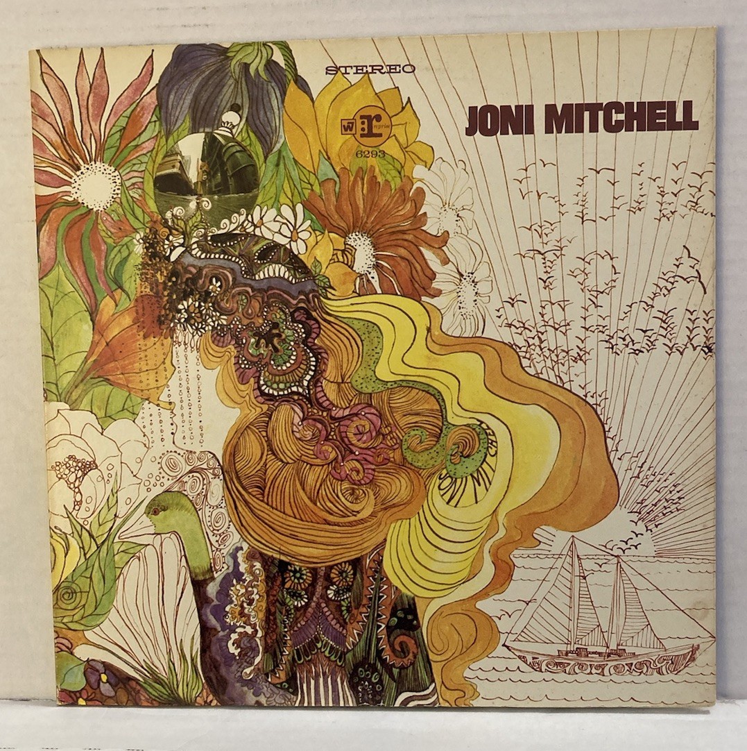 Joni Mitchell Self-Titled LP 6293 Reprise Records Warner Limo Promo Sleeve NM