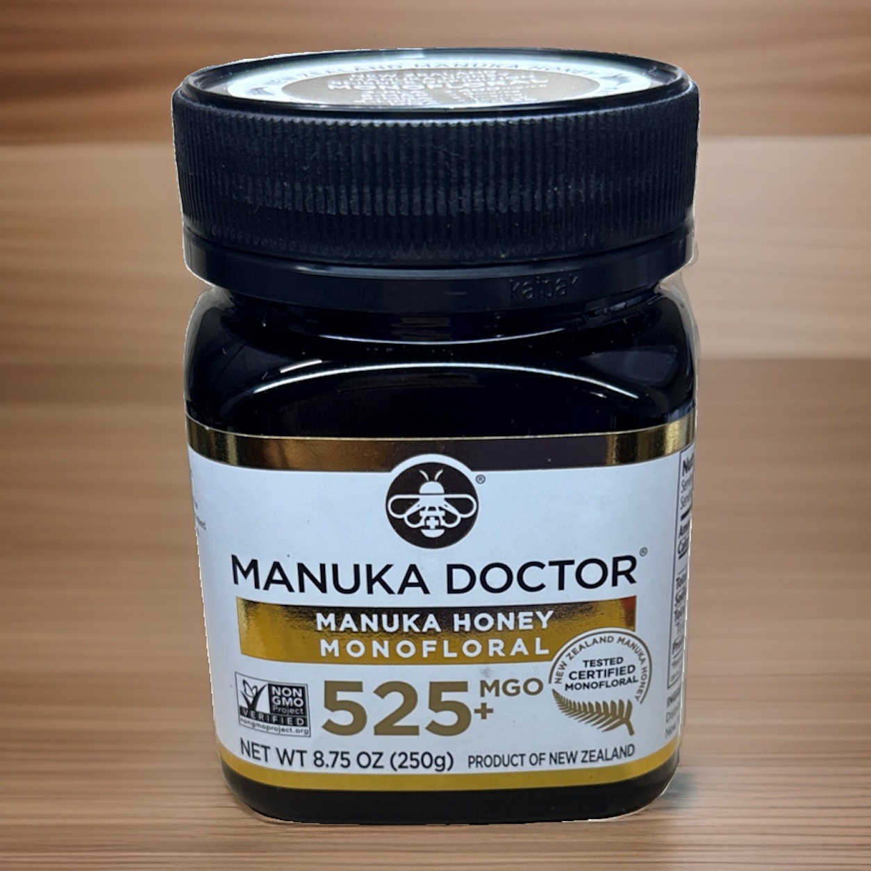 Manuka Doctor - Manuka Honey MGO 525+ Monofloral 100% Pure New Zealand Honey