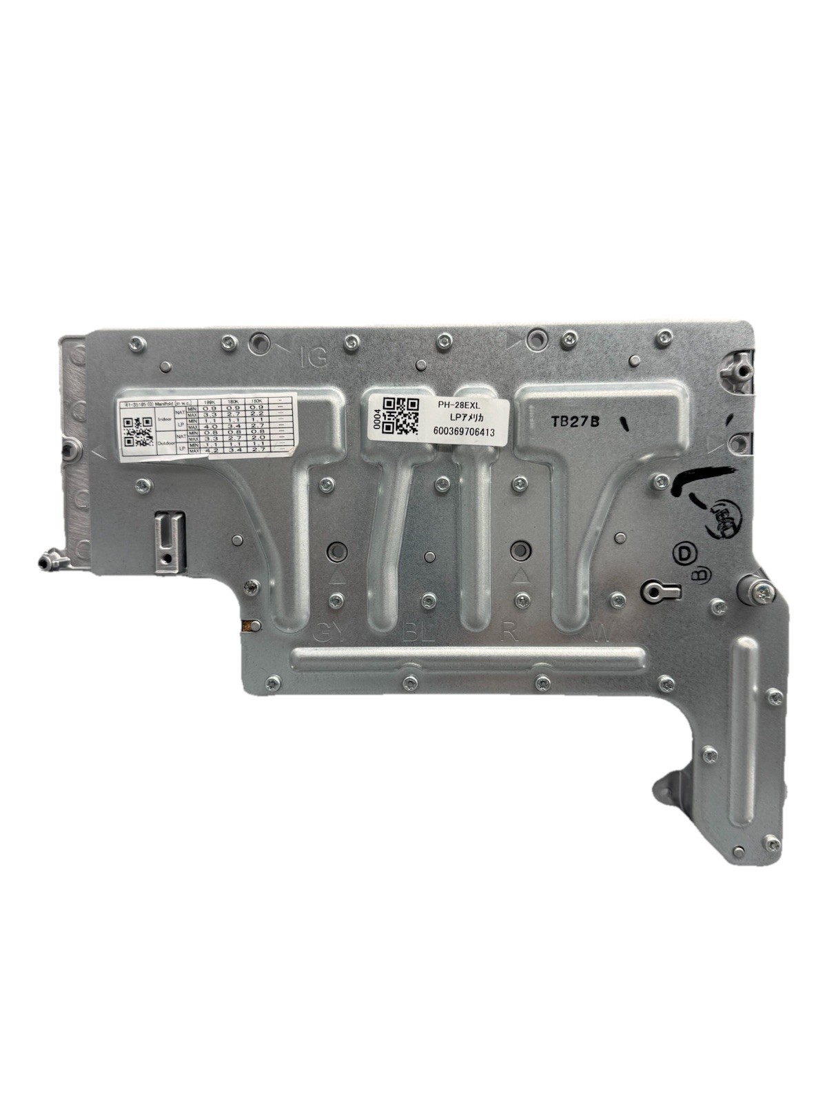 rheem manifold tankless waterheater RTG-70XLP-3