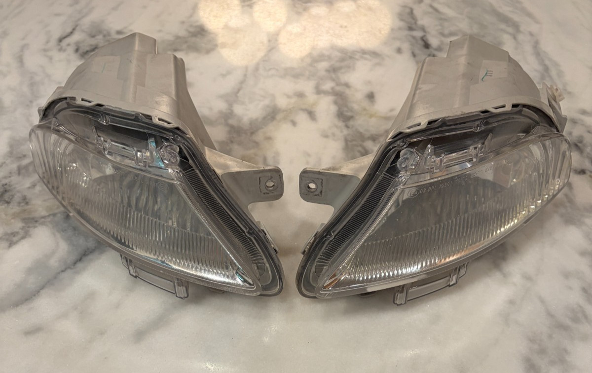2007-09 Lexus LS460 Fog Lights Lamps Pair OEM Koito 50-77 w Sylvania LEDs *READ*