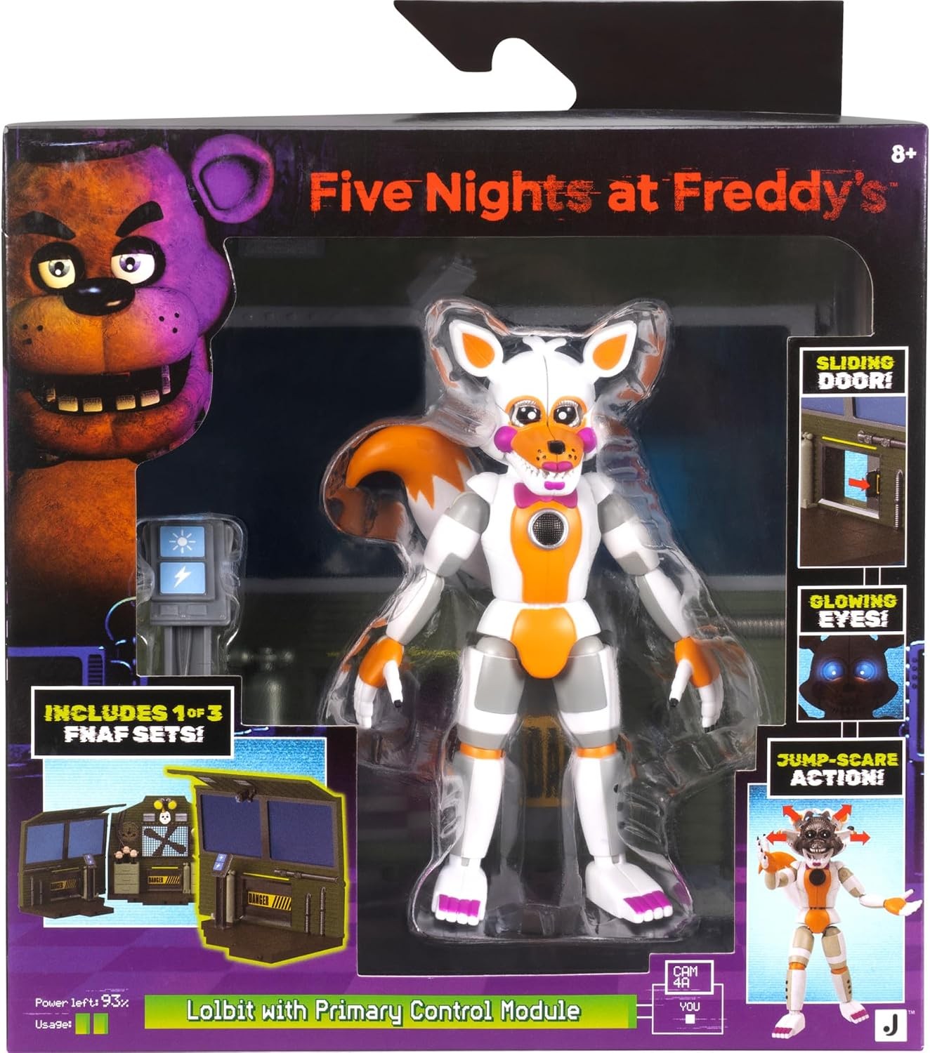 Jazwares Five Nights at Freddy\'s Lolbit Primary Control Module C 5-in Figure Set