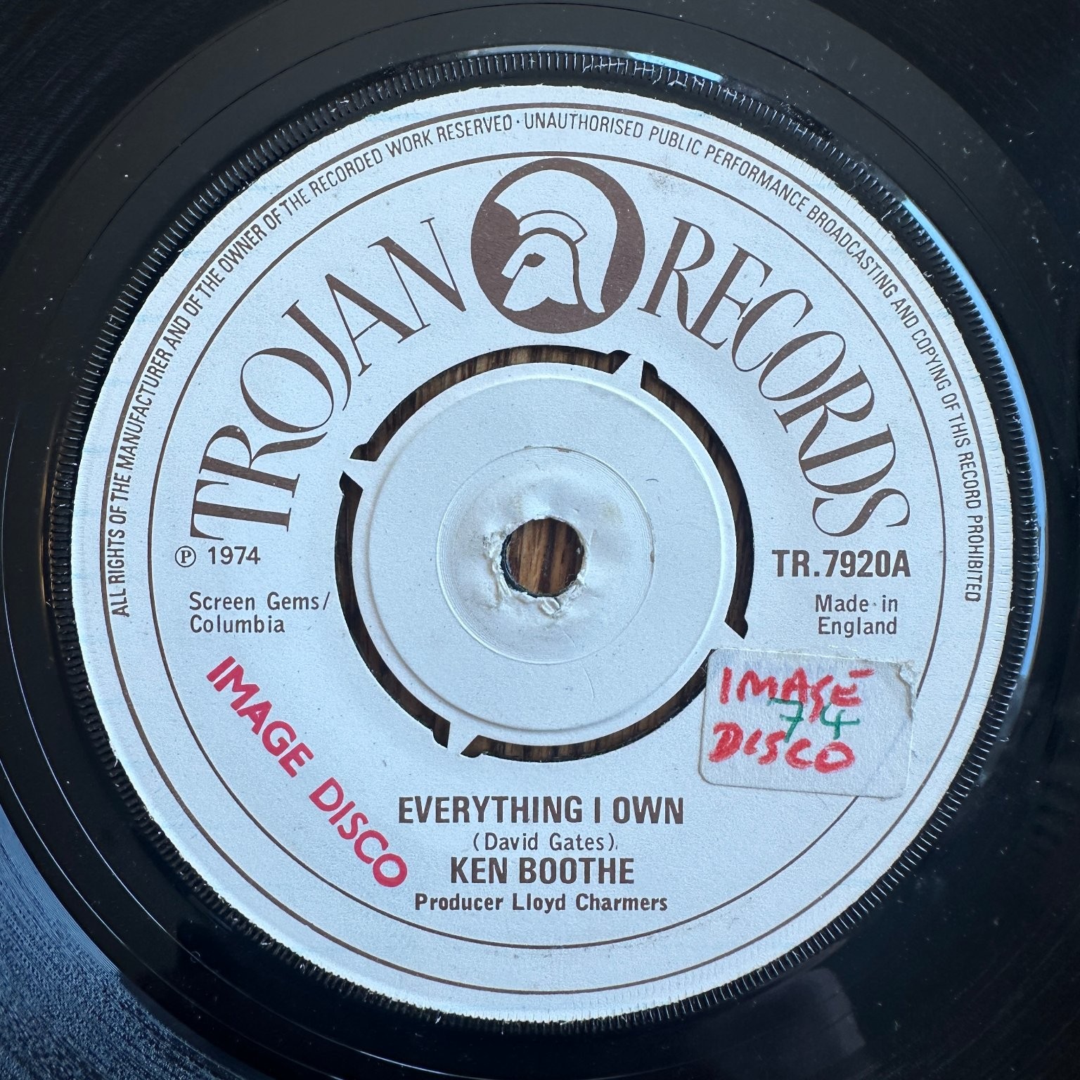 Ken Boothe – Everything I Own 7\ Ken Boothe – Everything I Own 7\