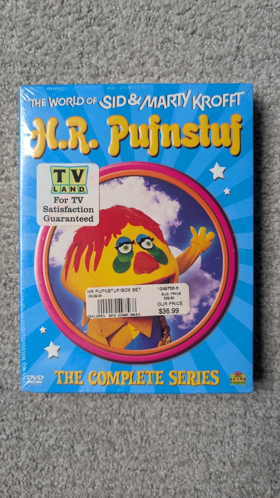 H.R. Pufnstuf: the Complete Series DVD Box Set (2003, Rhino) New Sealed