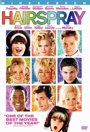 Hairspray DVD 2007 Widescreen DISC ONLY NO TRACKING