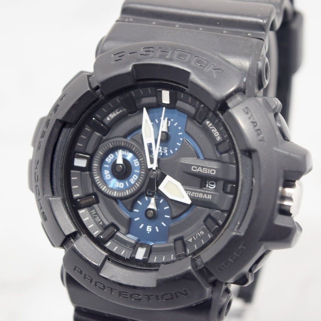 [N Mint] 2012 CASIO G-SHOCK CHRONOGRAPH GAC-100-1A2JF Men’s Qz Watch New Batt