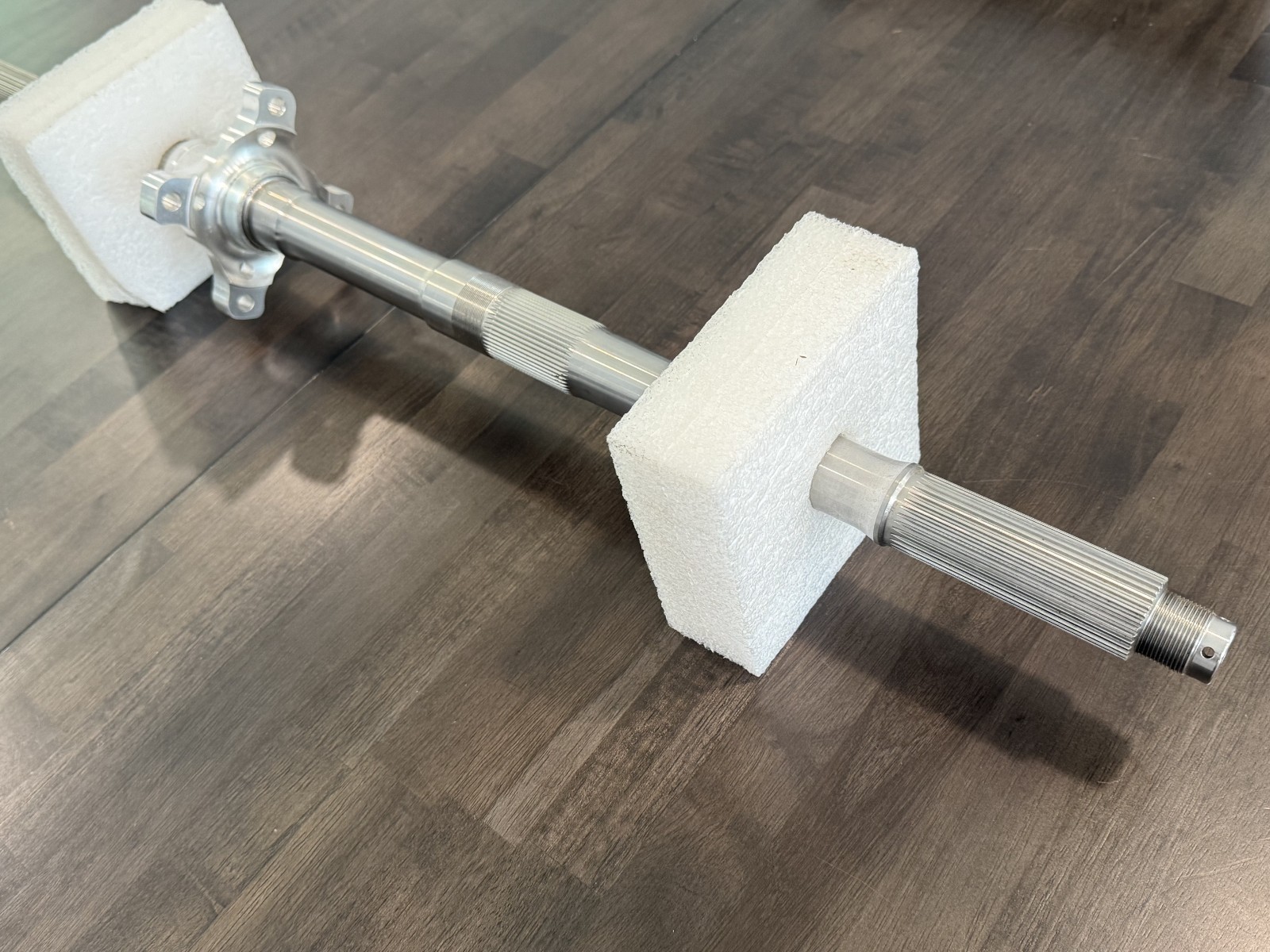 Lone Star Racing Axcalibar Pro DS450 rear axle + billet hub