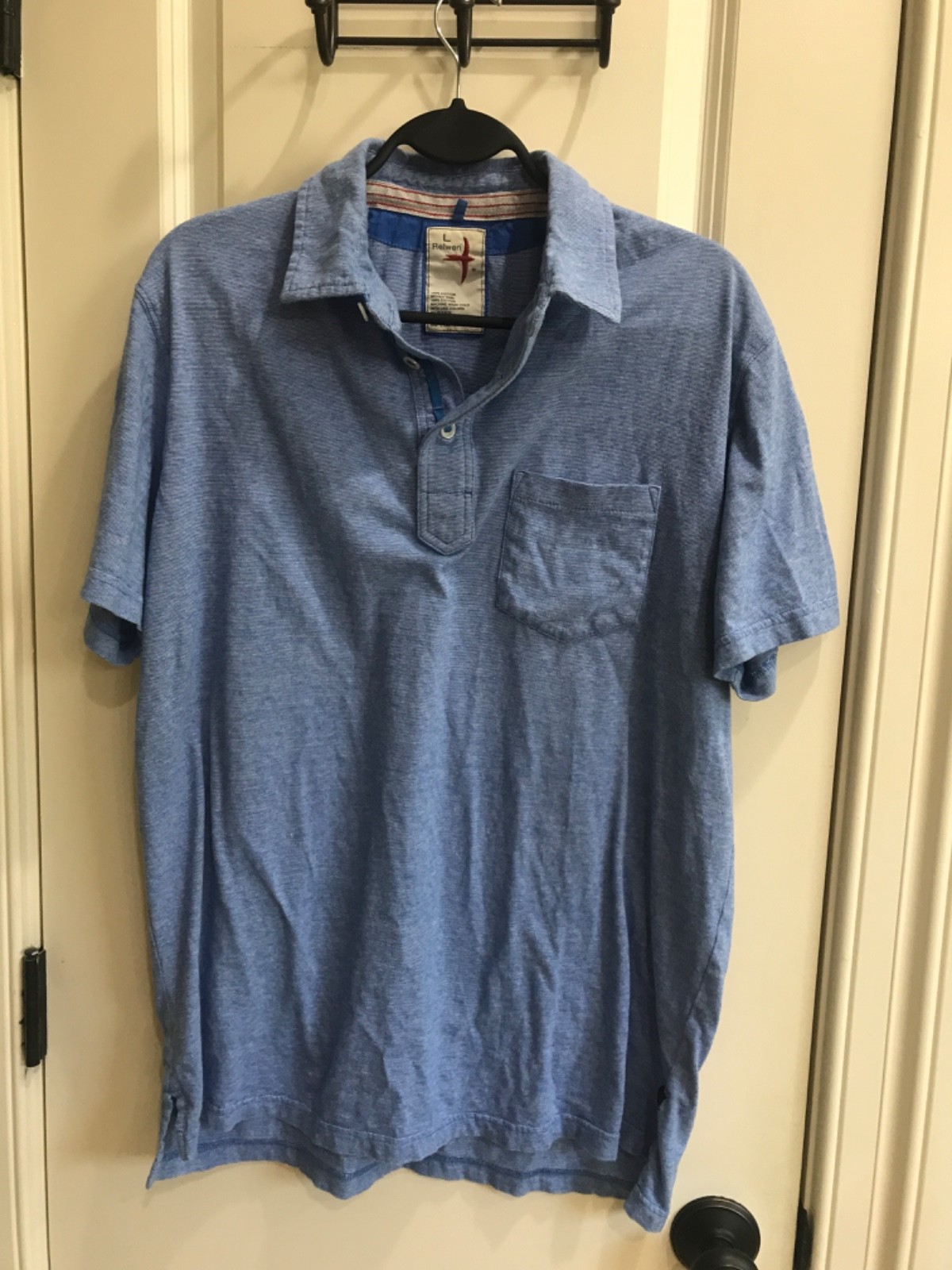 Relwen L polo blue