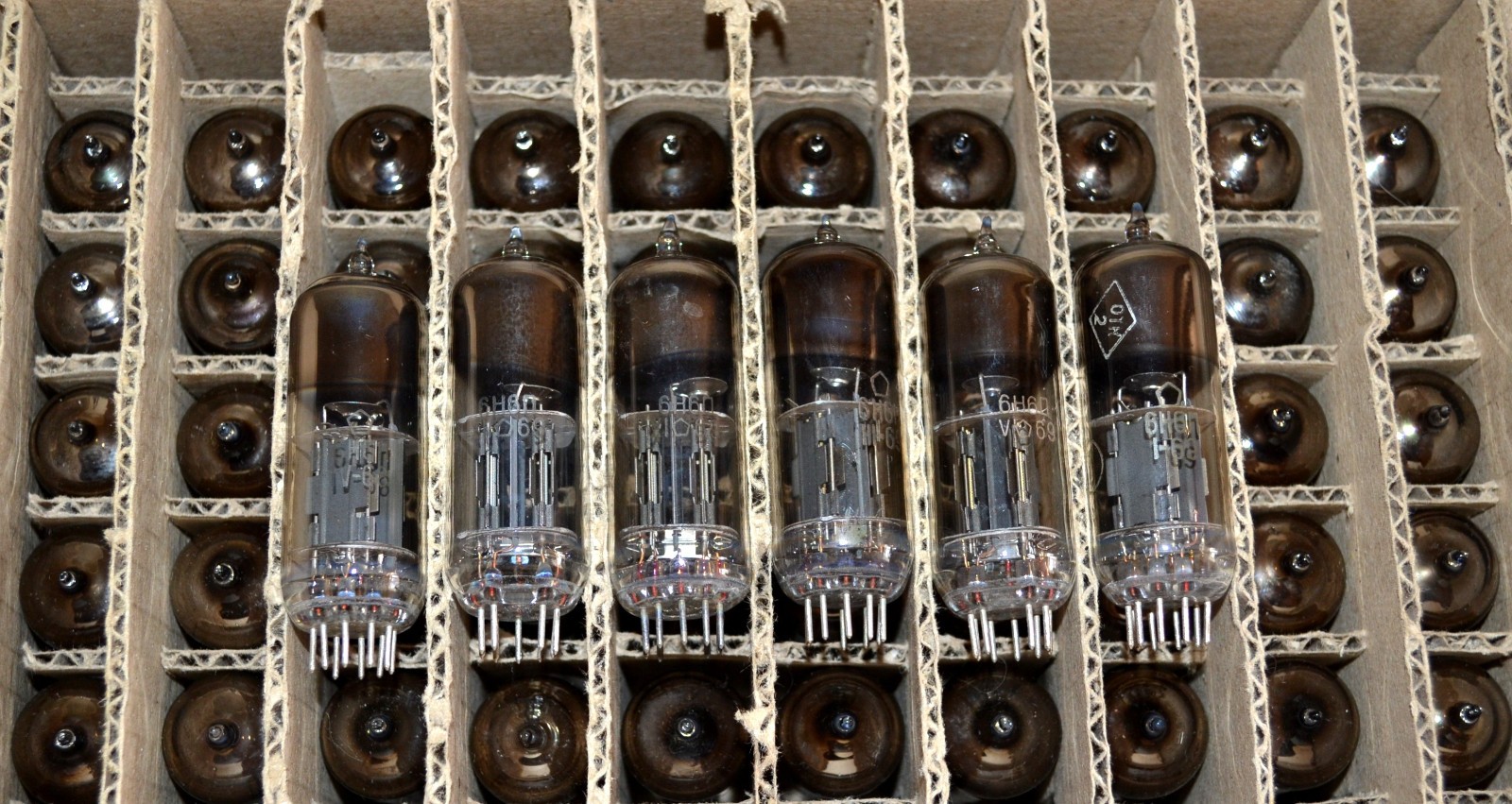 10pcs 6N6P = ECC99, E182CC Double Triode Tube NEVZ Soviet RARE 1970\'s NEW 10pcs 6N6P = ECC99, E182CC Double Triode Tube NEVZ Soviet RARE 1970\'s NEW