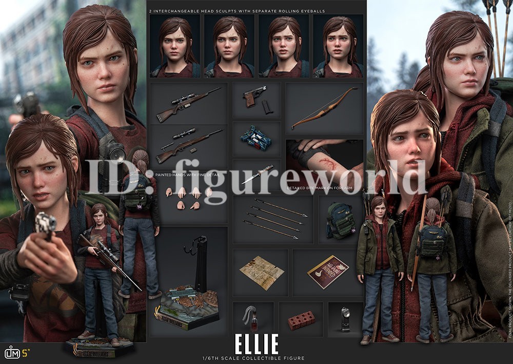 Pre-order LIMTOYS LS+02 1/6 The Last Survivor Ellie of Us Female Action Figure