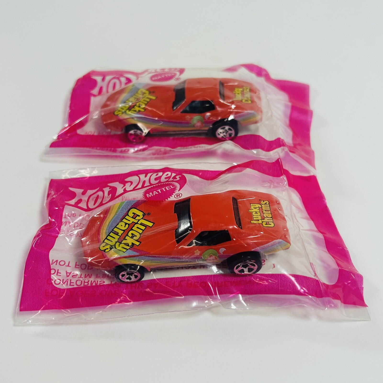 1997 Hot Wheels Promo Lucky Charms 75\' Corvette Stingray General Mills New Qty 2 1997 Hot Wheels Promo Lucky Charms 75\' Corvette Stingray General Mills New Qty 2