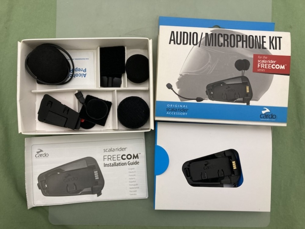 Cardo Audio/Microphone Kit for Scala Rider Freecom New Genuine