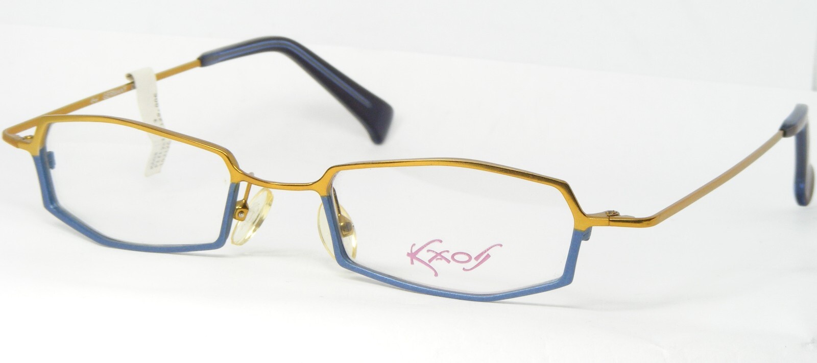 KAOS FIFTY NINE COL.3 GOLD / BLUE EYEGLASSES GLASSES FRAME 46-20-145mm Germany
