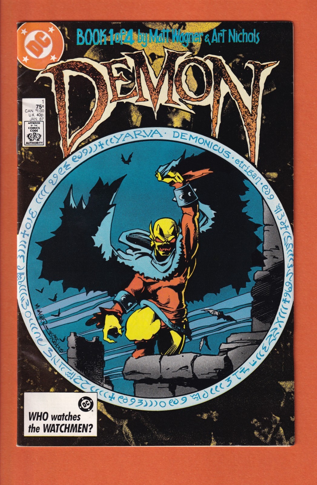 Three DC Comics DEMON (books 1,3 & 4 of 4) Matt Wagner - Art Nichols Three DC Comics DEMON (books 1,3 & 4 of 4) Matt Wagner - Art Nichols
