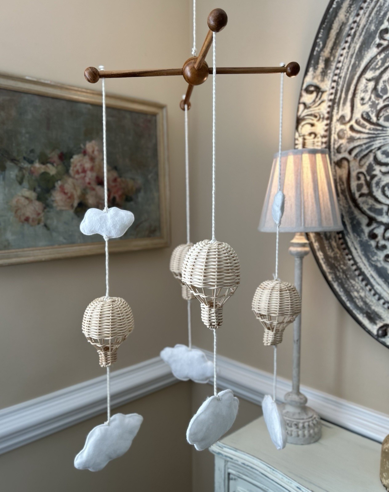 West Elm Joseph Altuzarra Hot Air Balloon Mobile Read NWOT OB