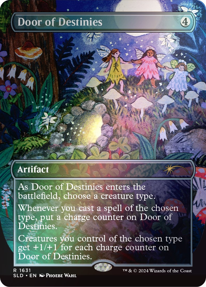 Door of Destinies (Rainbow Foil) #1631 (NM) Secret Lair Drop Series (SLD) MTG