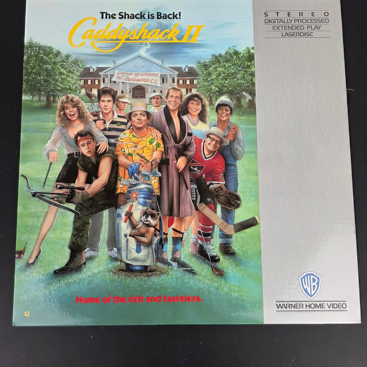 Caddyshack II LaserDisc 1988 Comedy Extended Play Warner Home Video