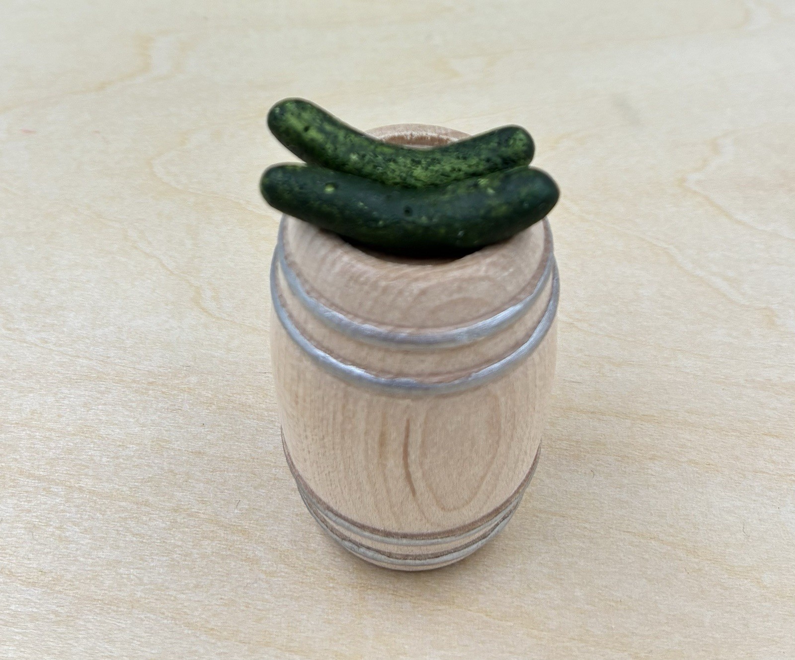 Byers Choice Carolers Pickle Barrel