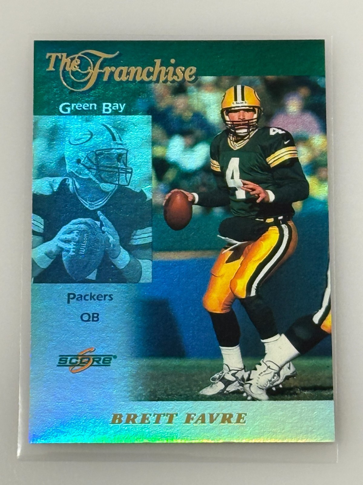 1999 Score Brett Favre The Franchise #1 Packers HOF 1999 Score Brett Favre The Franchise #1 Packers HOF
