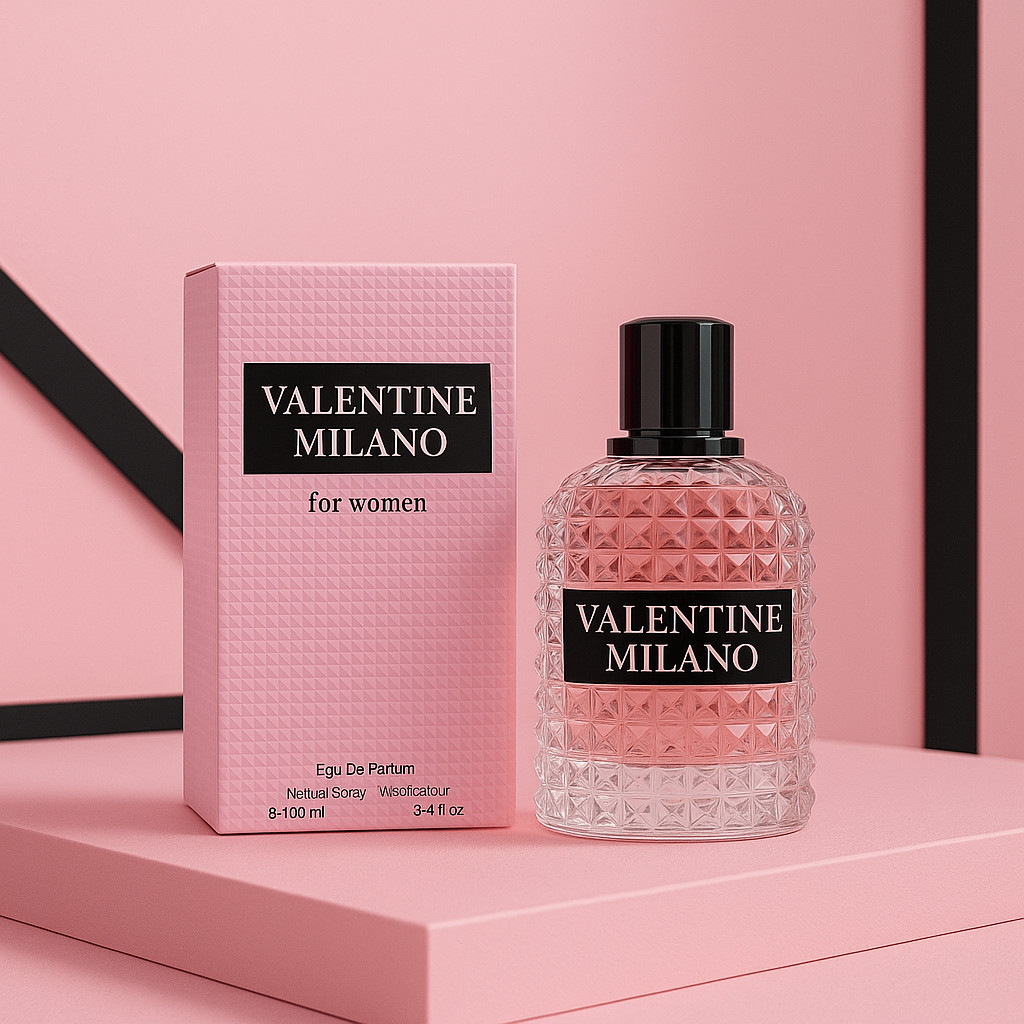 Valentine Milano Eau de Parfum for Women 3.4 oz / 100 ml