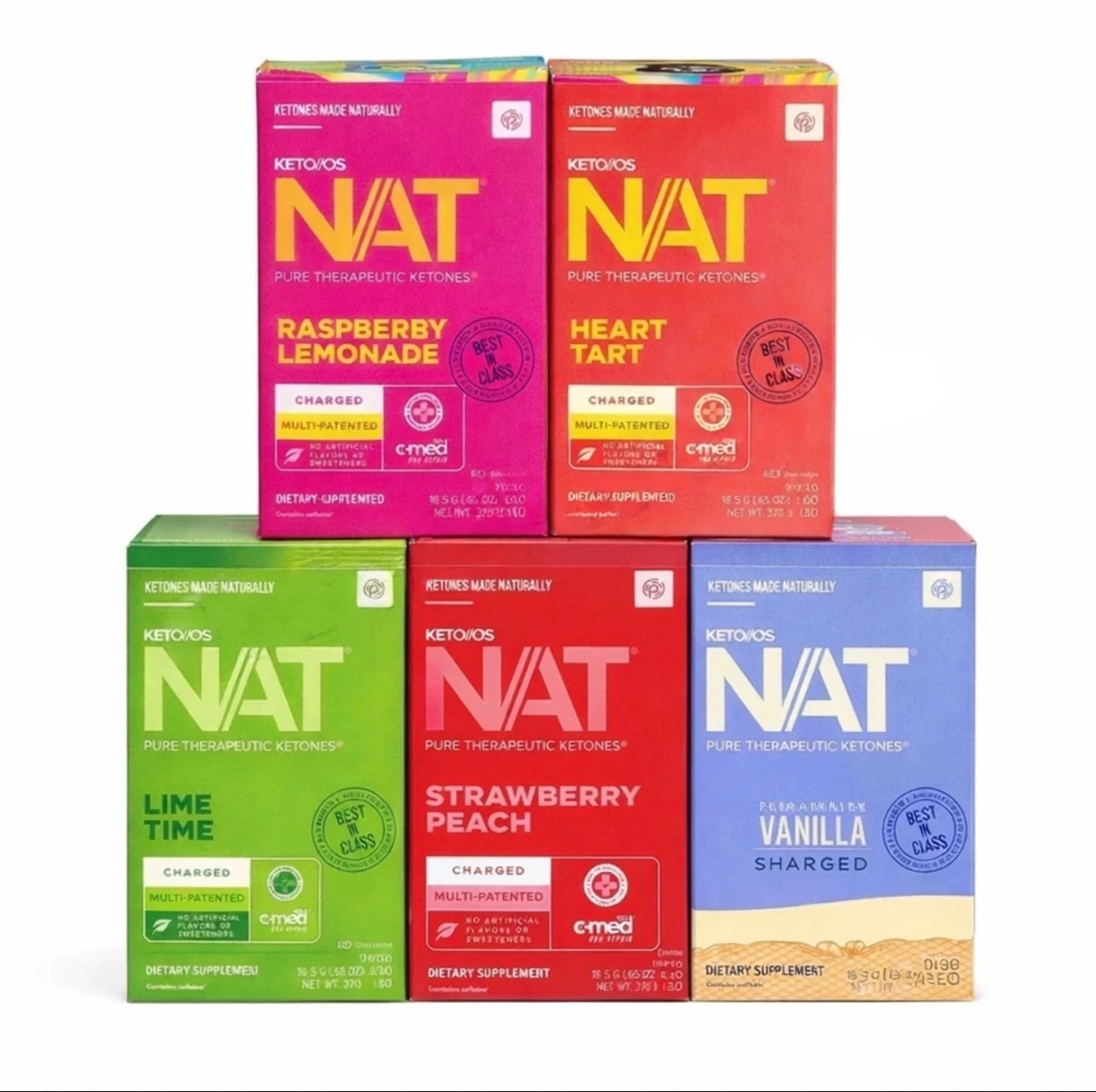 Pruvit KETONES Keto OS NAT 20 Packs Charged /Free Shipping /Exp 2027+