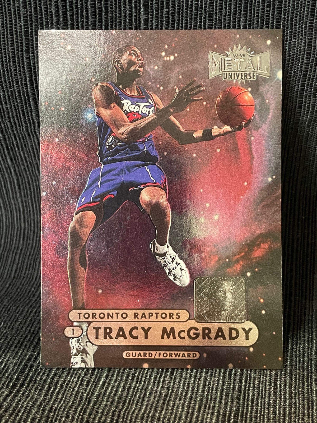 1997-98 Skybox Metal Universe Championship Preview Tracy McGrady #36 (RC)
