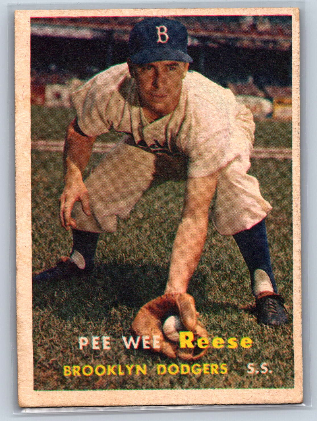 1957 Topps - Pee Wee Reese #30
