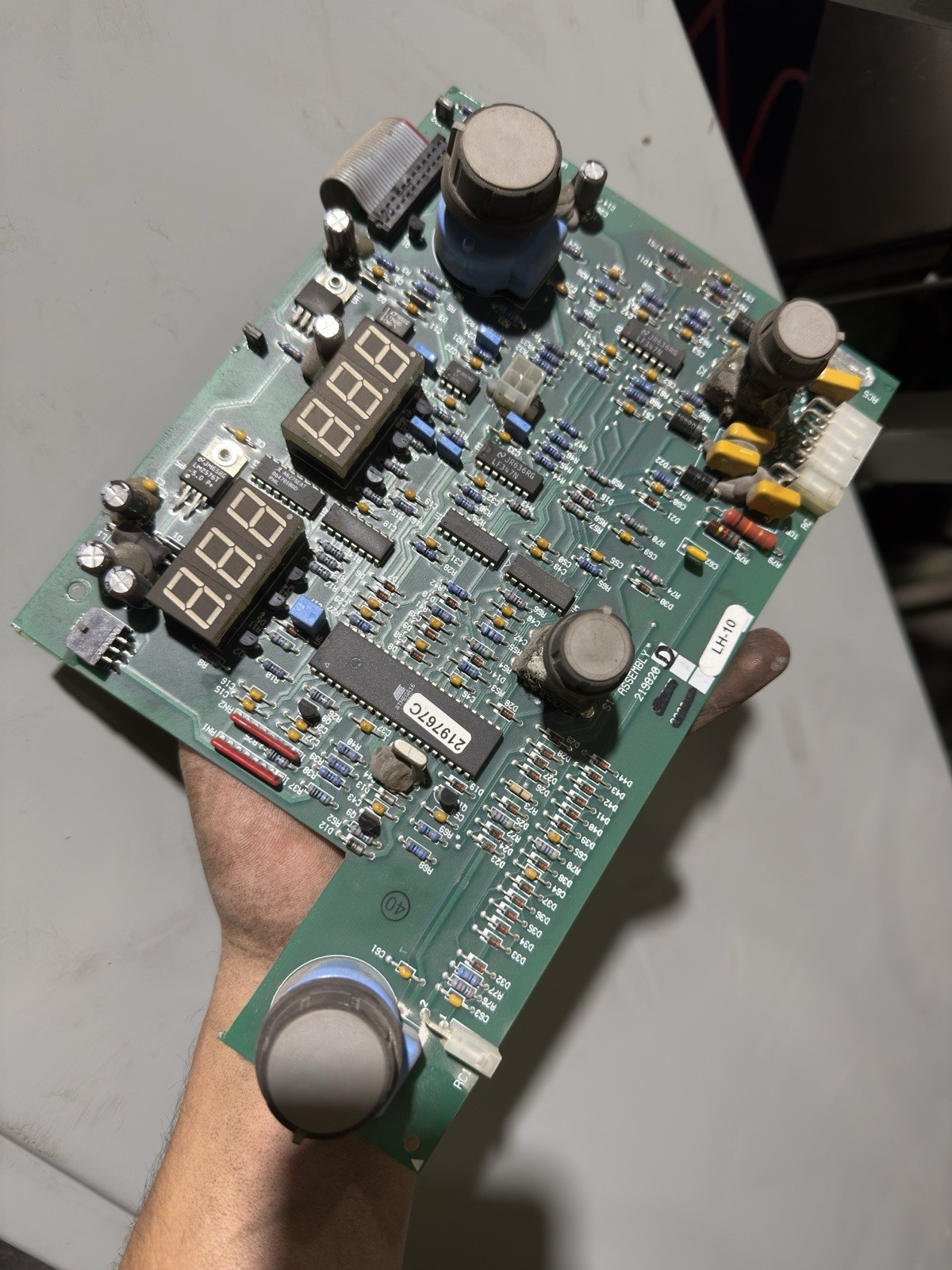 Miller XMT 304 CC/CV Welder Multi-Process Display Board