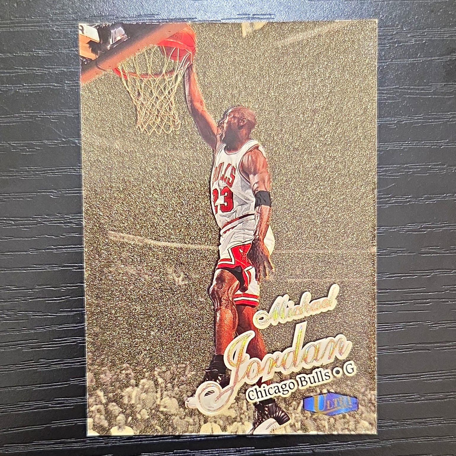 Fleer Ultra 1997-98 Michael Jordan Gold Medallion Edition Bulls NBA #23G Fleer Ultra 1997-98 Michael Jordan Gold Medallion Edition Bulls NBA #23G