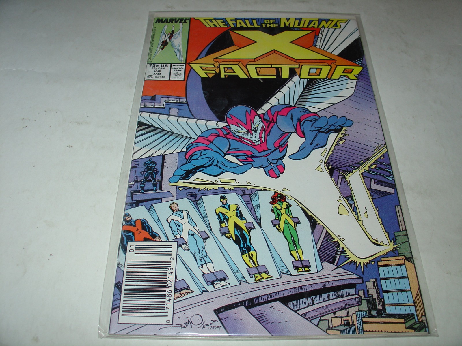 X-Factor #24 (Marvel Comics, 1988) VF+/ NM- 1st Appearance of Archangel