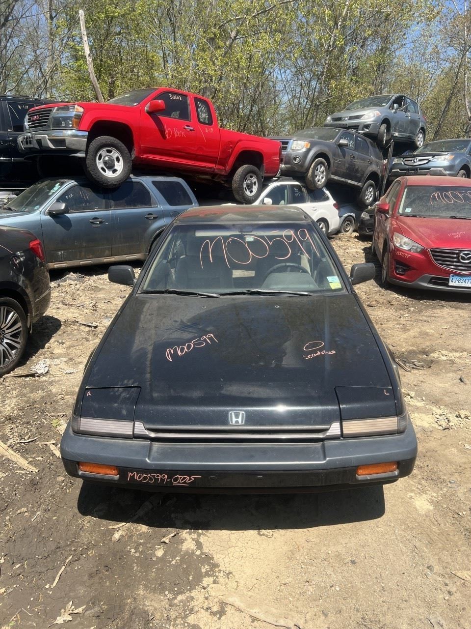 1986-1989 Honda Accord Trunk/Hatch/Tailgate Hatchback 47311