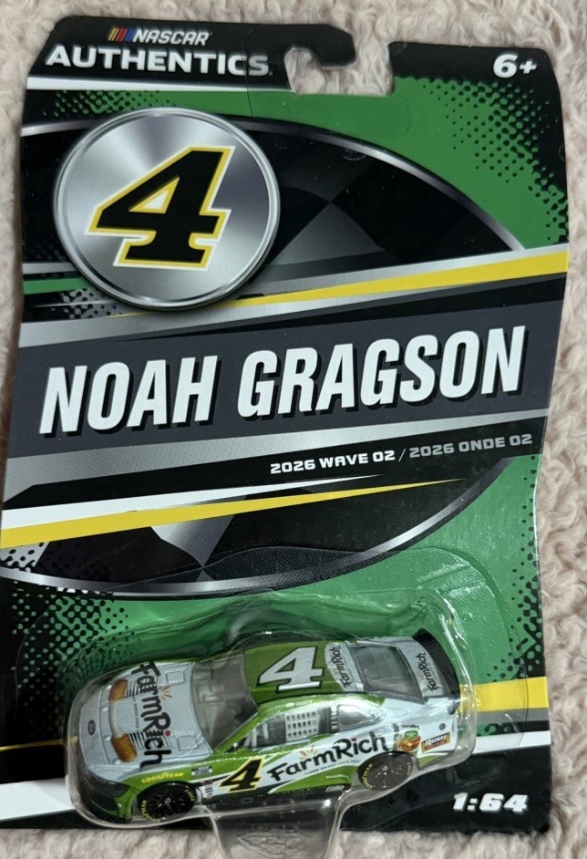 Noah Gragson #4 NASCAR Authentics 2026 Wave 2 Farmrich Ford 1:64 Diecast